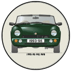 MG RV8 1993-95 (UK version) Coaster 6